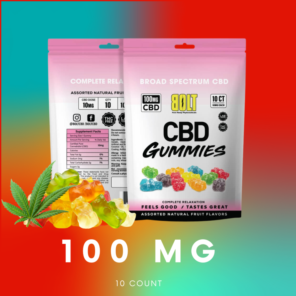 Bolt CBD Gummies CBD 562 Go Green