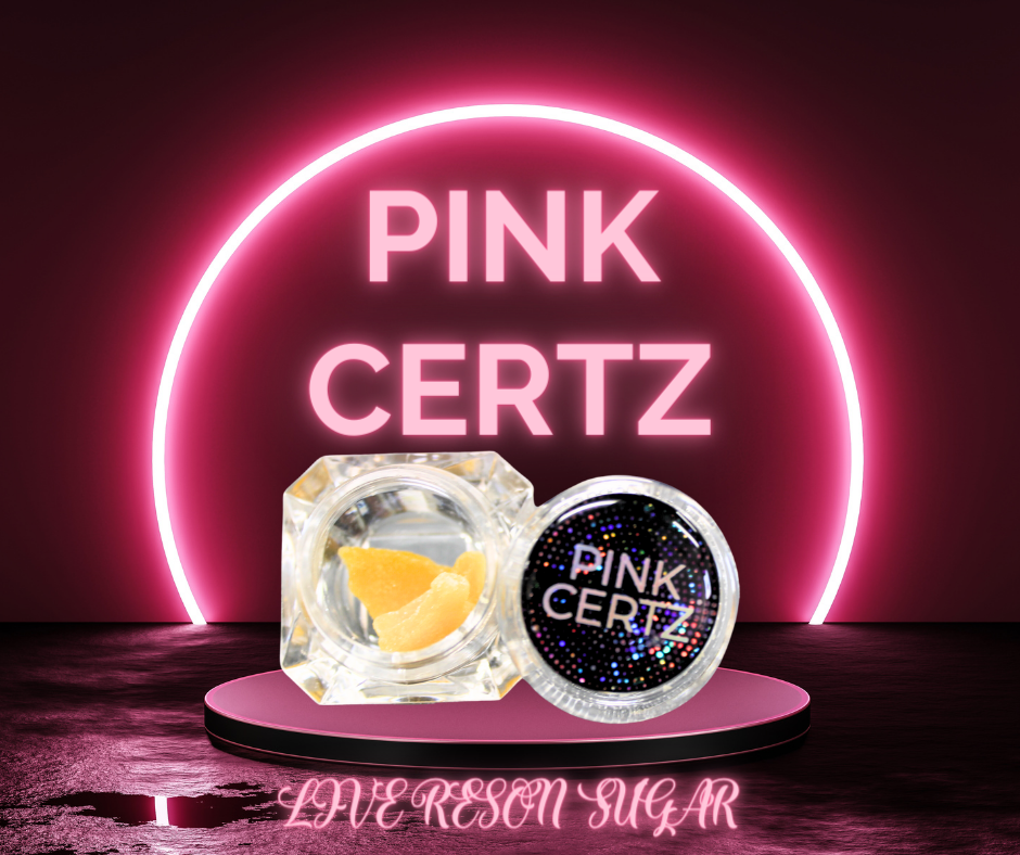 pink certz live resin sugar