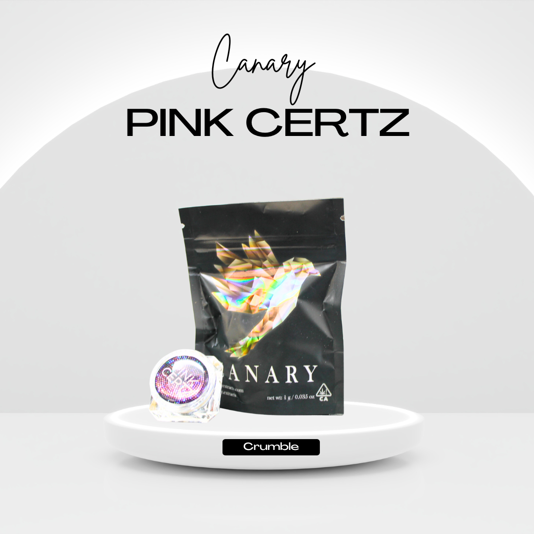 pink certz canary