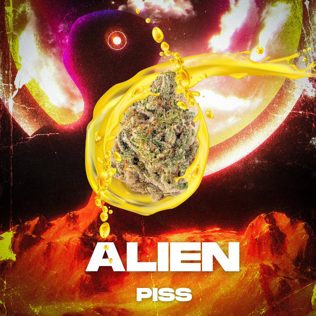 alien piss strain 562 go green