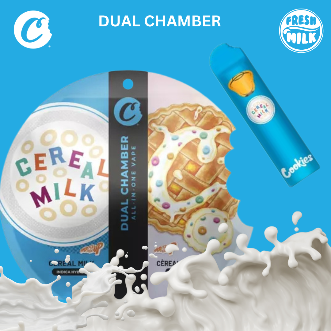 DUAL CHAMBER CERAL MILK AND CEREAL A LA MODE BY COOKIES