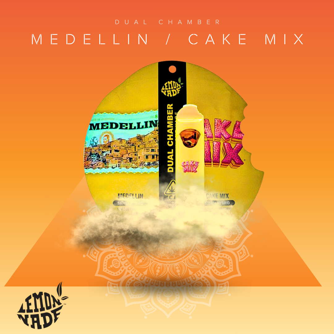 COOKIES DUAL CHAMBER MEDELLIN CAKE MIX