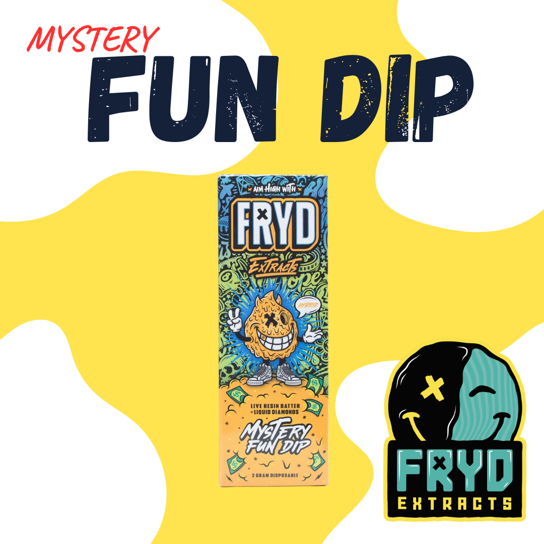 FRYD FUN DIP 2G VAPE DISPOSABLE 562 GO GREEN