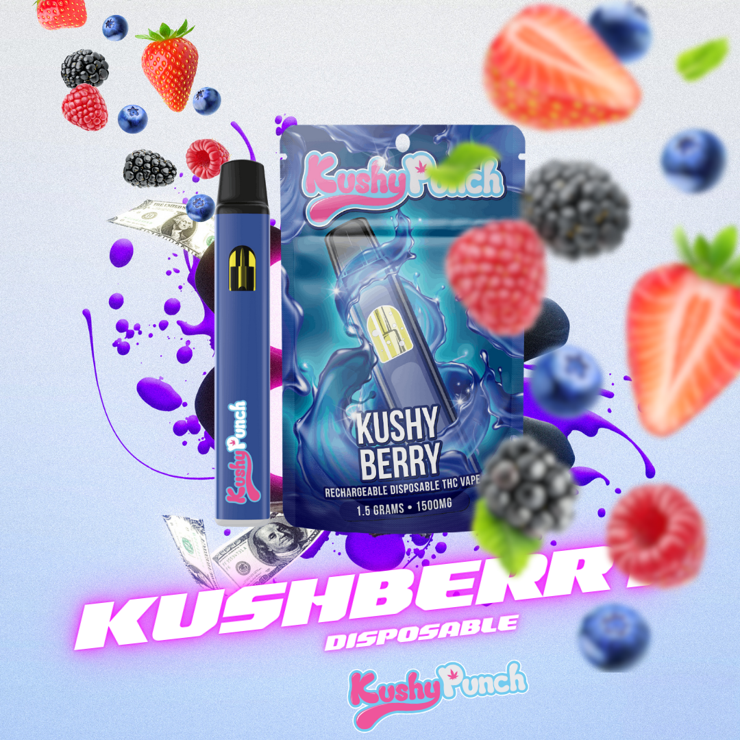 KUSHBERRY DISPOSABLE KUSHI PUNCH