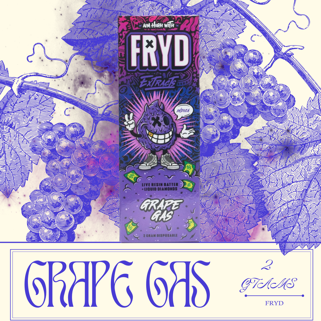 FRYD GRAPE GAS 2G VAPE