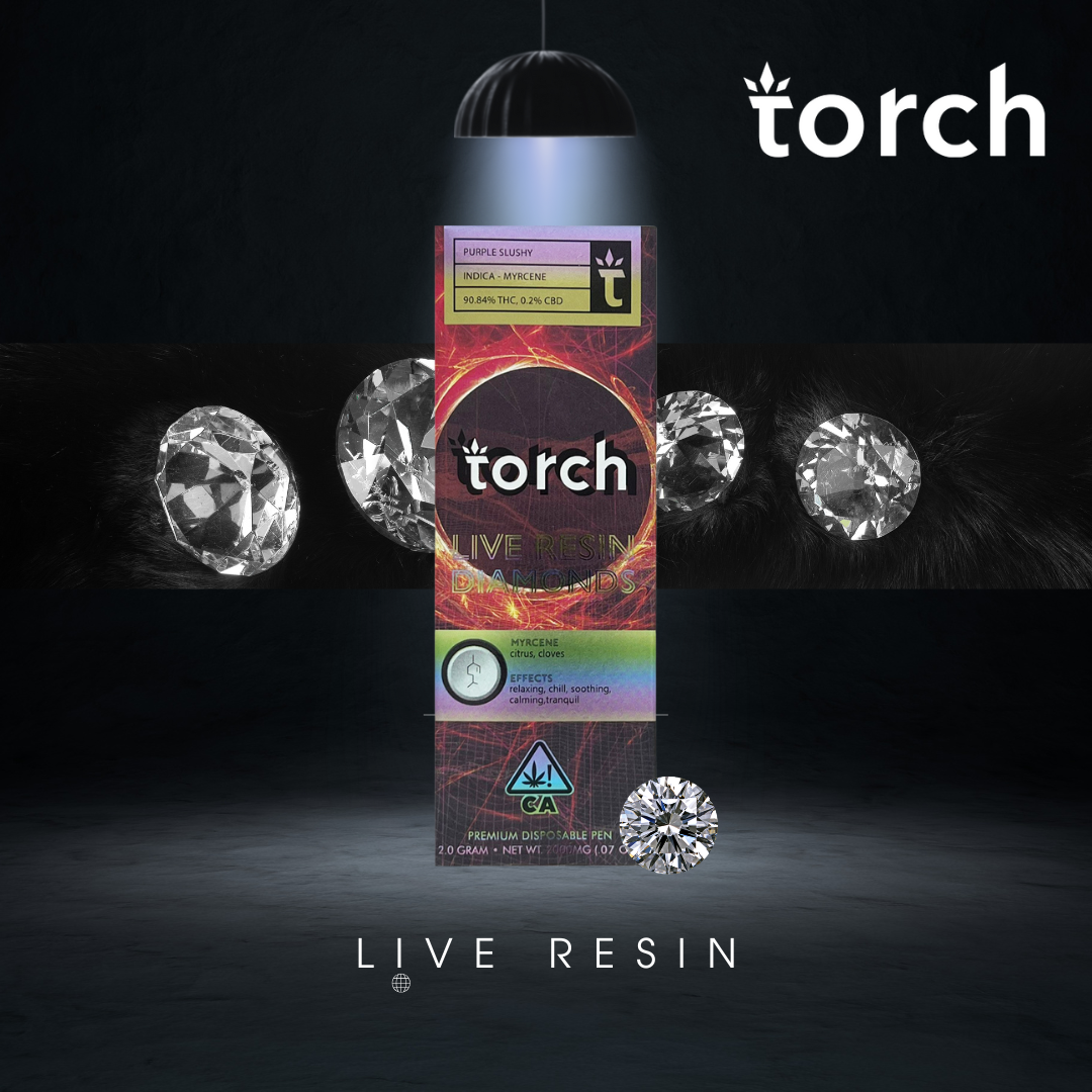 torch 2g live diamond resin