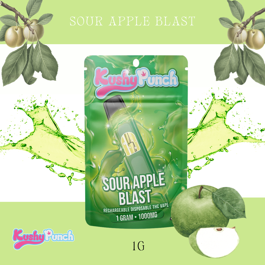 KUSHY PUNCH SOUR APPLE BLAST