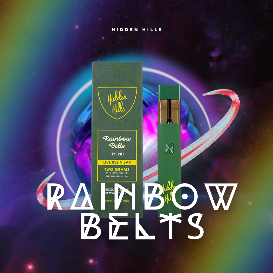 HIDDEN HILLS RAINBOW BELTS