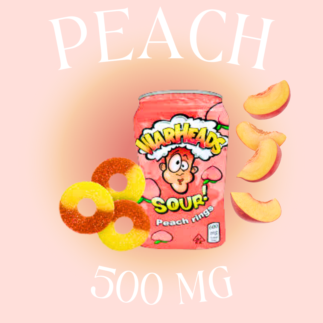 peach 500mg warheads sour