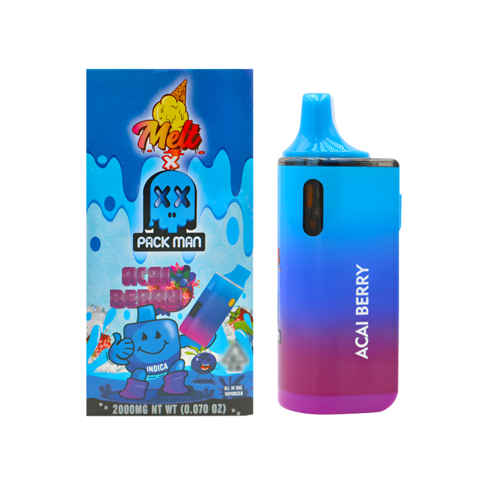 packman disposable 2g acai berry