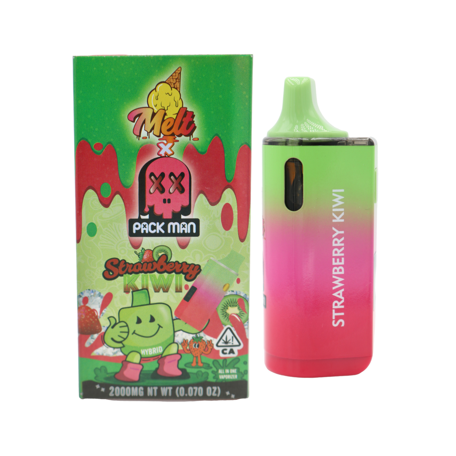 packman 2g disposable kiwi strawberry