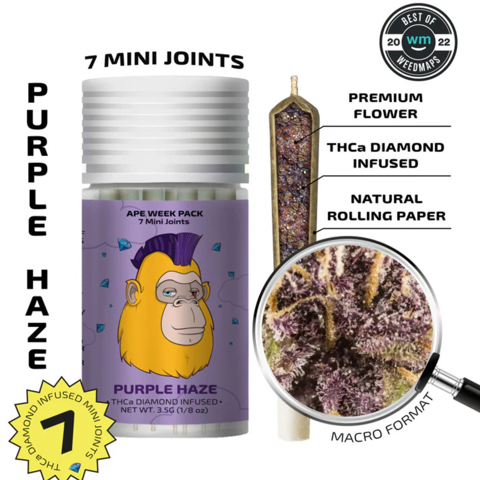 purple haze 7 mini joints