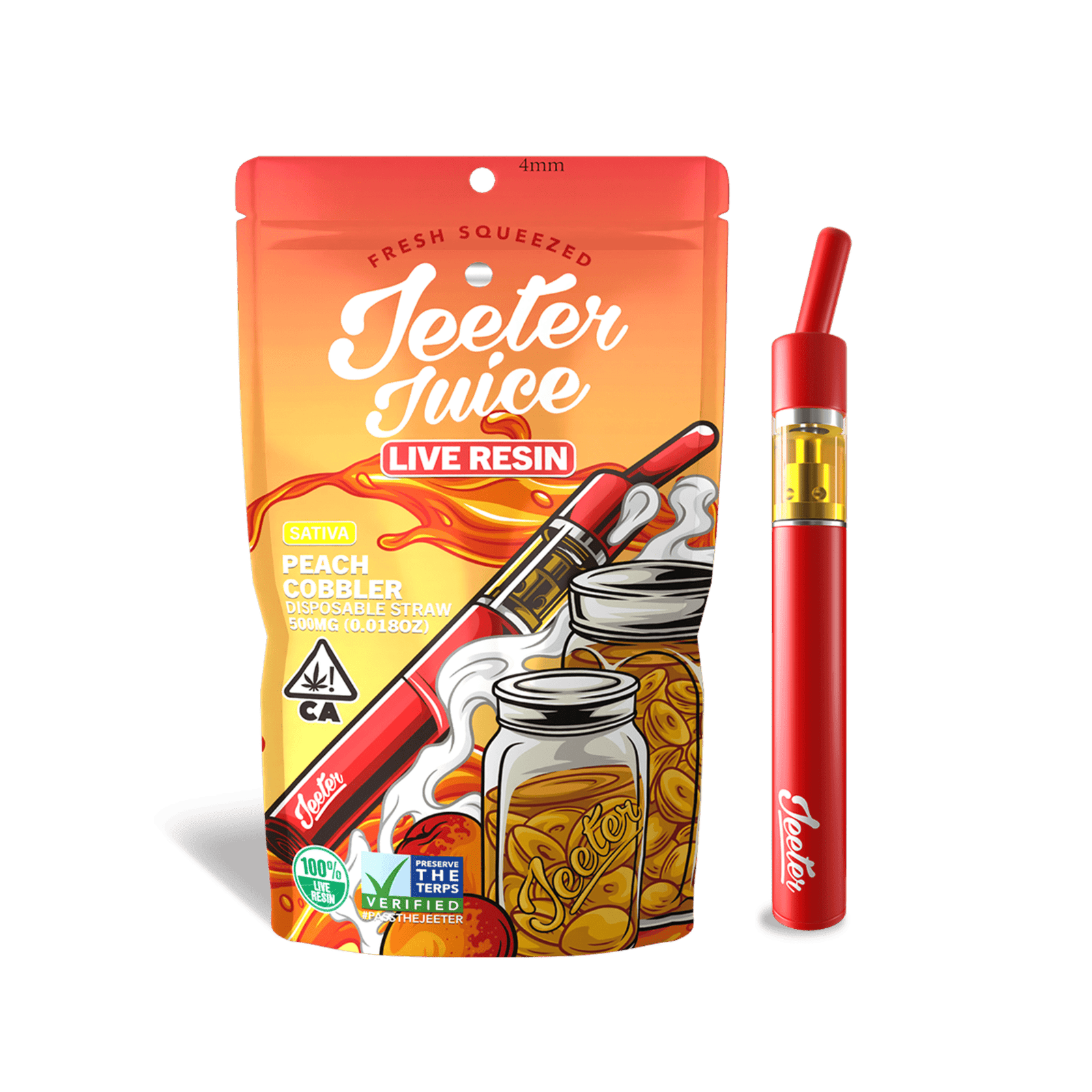 jeeter juice 1G Peach Cobbler